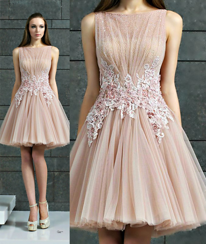 short formal gown