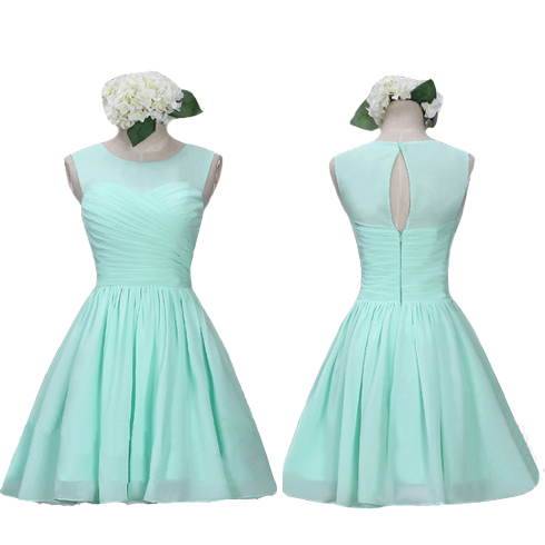 simple bridesmaid dresses short