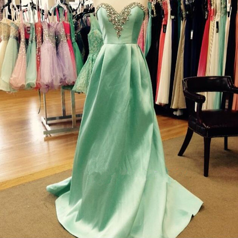D204 Charming Prom Dress,sweetheart Prom Dress,satin Prom Dress,a-line Evening Dress