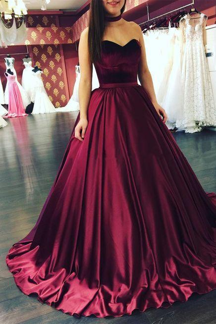 dresses for weddings burgundy
